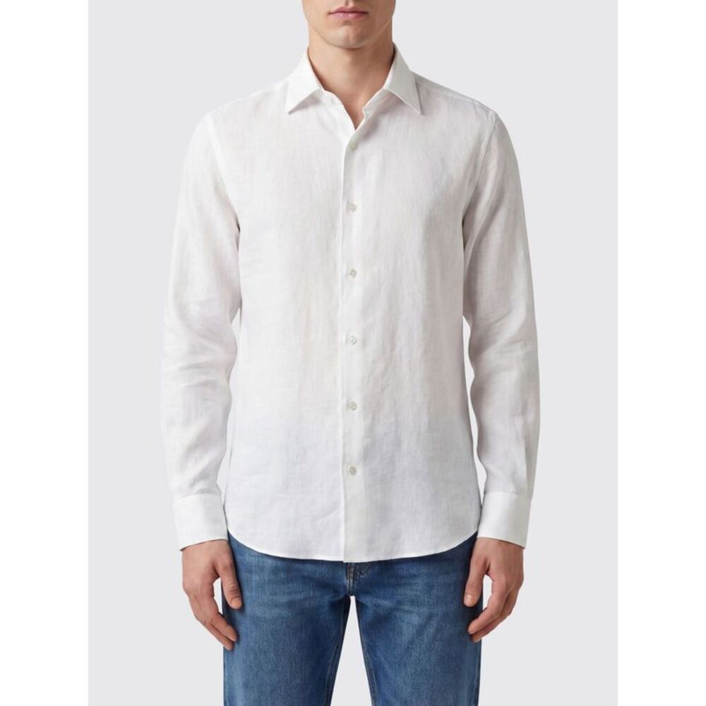 Zegna Shirt Men Grey
